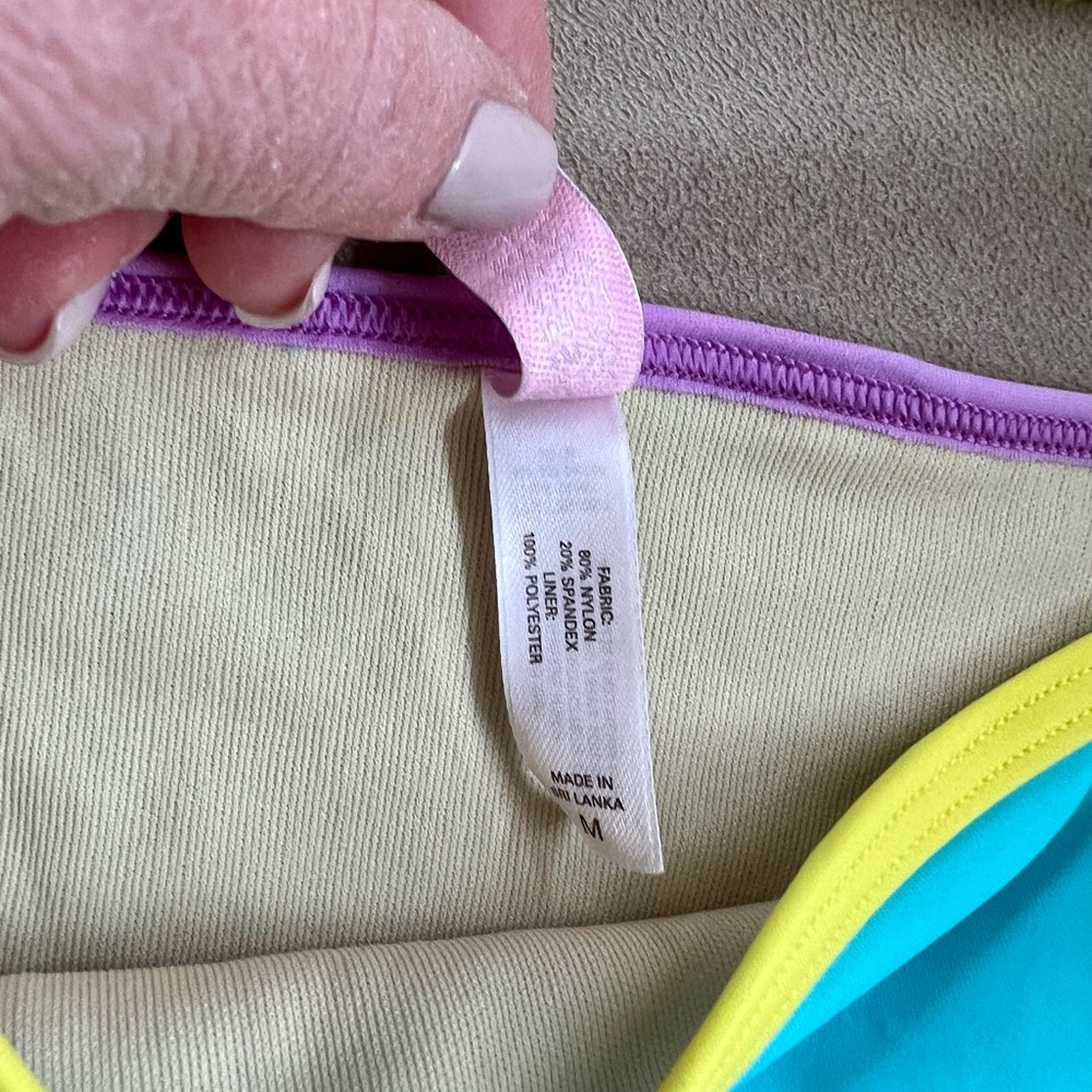 Victoria’s Secret Multi Colored 90’s String Bikin… - image 4